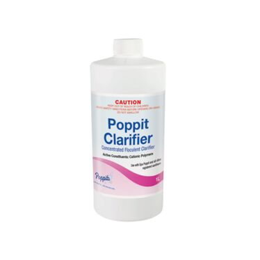 Poppits spa clarifiers